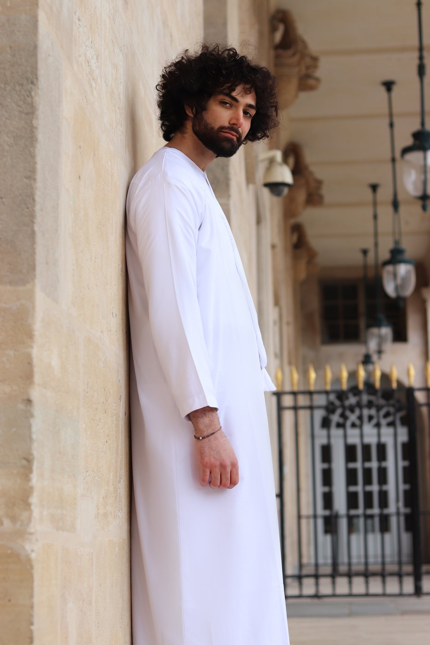 ALL WHITE EMIRATI QAMIS