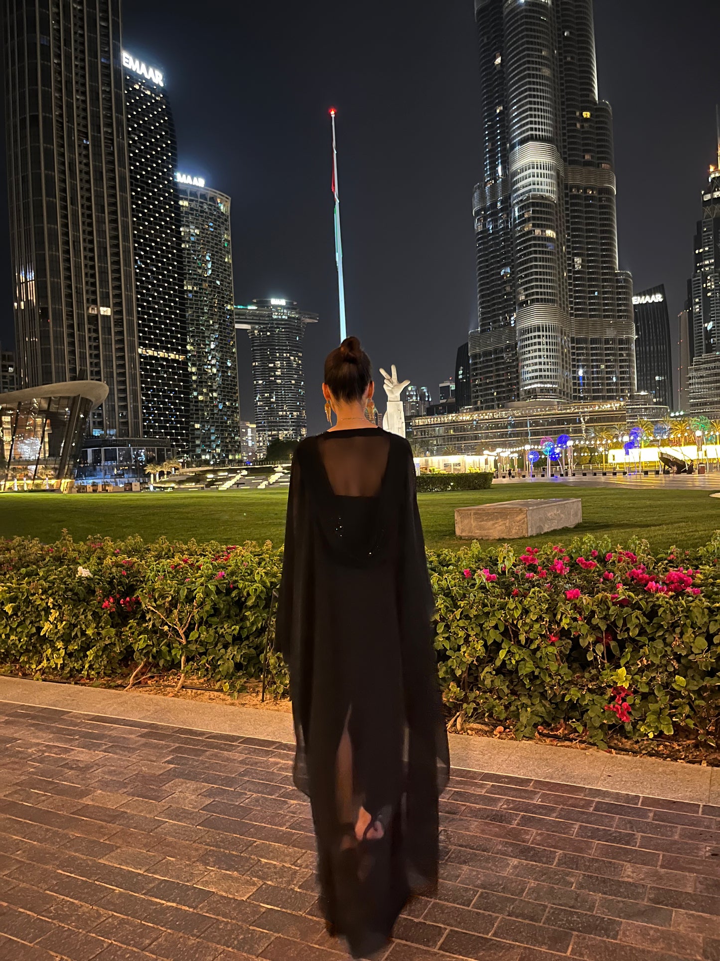 MIDNIGHT BLUE CAFTAN INSPIRATION DRESS