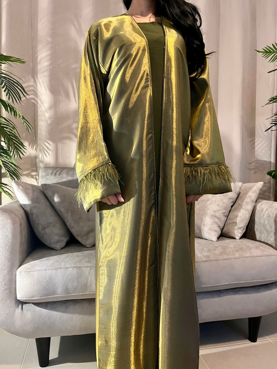 OLD MONEY ABAYA - Green