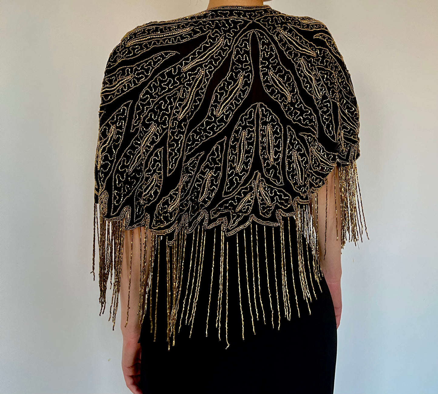 BLACK GOLD CAPE