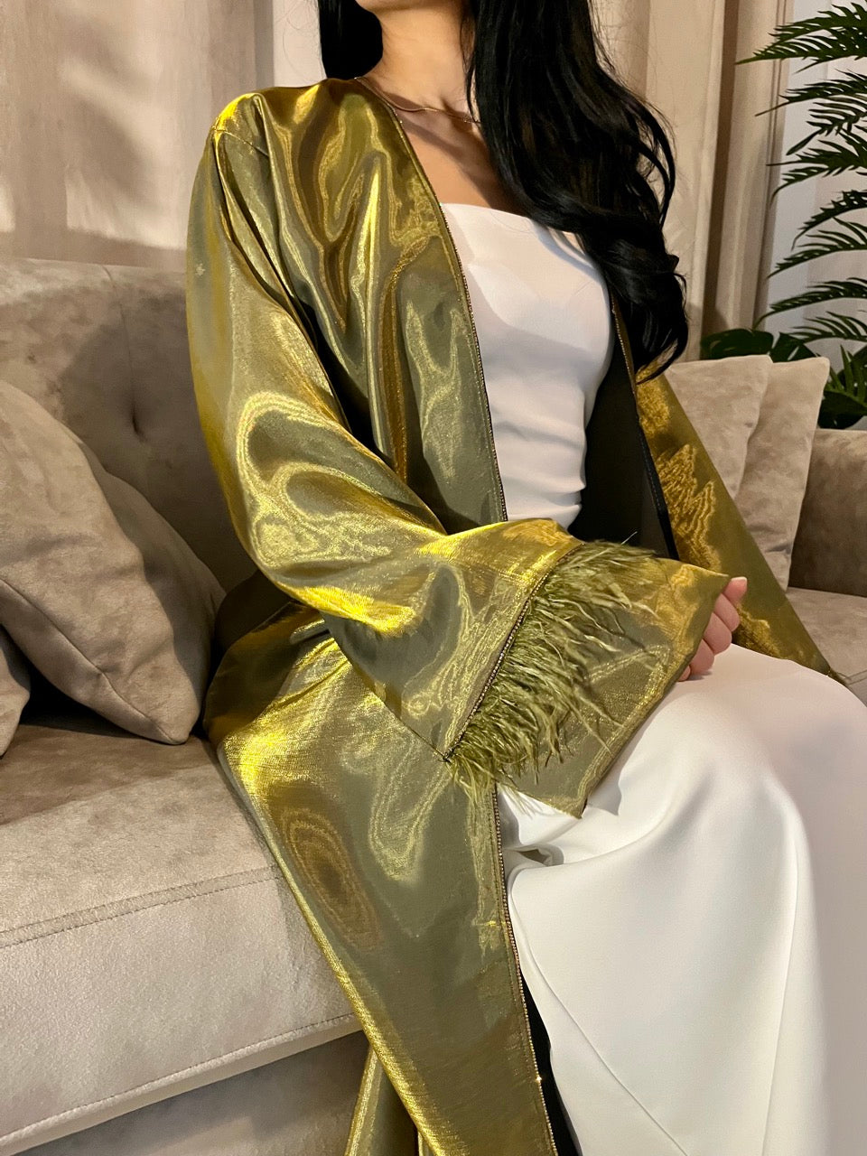 OLD MONEY ABAYA - Green