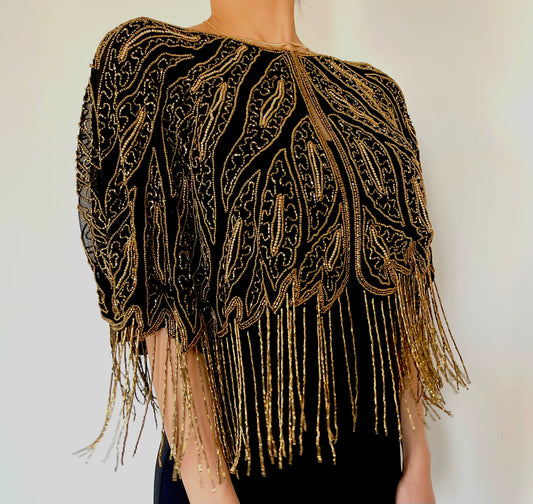 BLACK GOLD CAPE